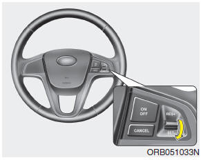Hyundai Accent: To turn cruise control off, do one of the following. 