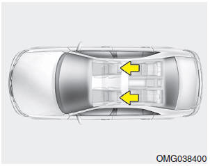 Hyundai Accent: Front seat. Headrest