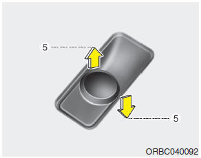 Hyundai Accent: Power windows. Window opening and closing