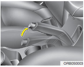 Hyundai Accent: Parking brake. Checking the parking brake