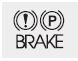 Hyundai Accent: Warnings and indicators Hyundai Accent: Warnings and indicators. Parking brake warning